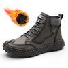 Cotton Boots Men's Large Size Cotton Shoes Men's Plus Velvet High Top