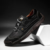 Spring And Autumn Men's Large Size 45 Breathable Casual Shoes 46 Plus Fat Feet Width 47 Hand-sewn Outdoor Tooling Shoes No. 48