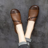 Retro Casual Stitching Beef Tendon Sole Women's Shoes