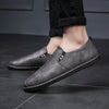 Lazy men's casual leather shoes