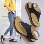 Autumn New Style Roman Style Slope With Breathable