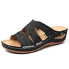 Embroidered sandals and slippers
