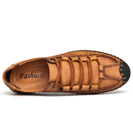 Low-cut lace-up shoes England shoes
