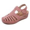 Retro sandals car line hole shoes non-slip