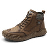 Cotton Boots Men's Large Size Cotton Shoes Men's Plus Velvet High Top