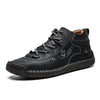 Casual Hand-Stitched Shoes Low-Top Tooling Shoes Martin Shoes - VOOGUS